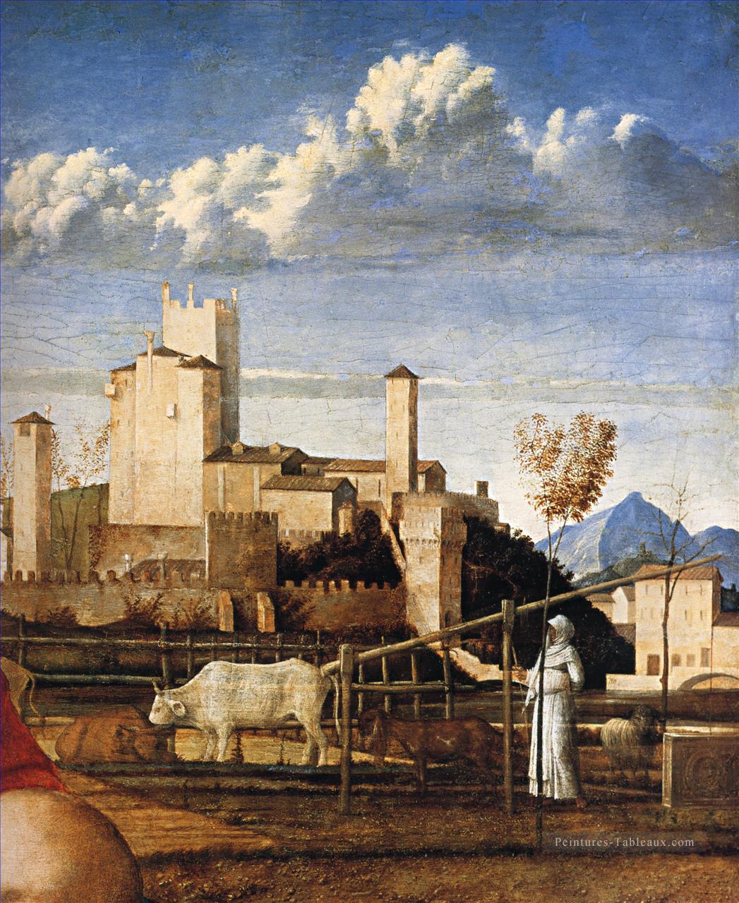 La vierge et l’enfant dt1 Renaissance Giovanni Bellini Peintures à l'huile